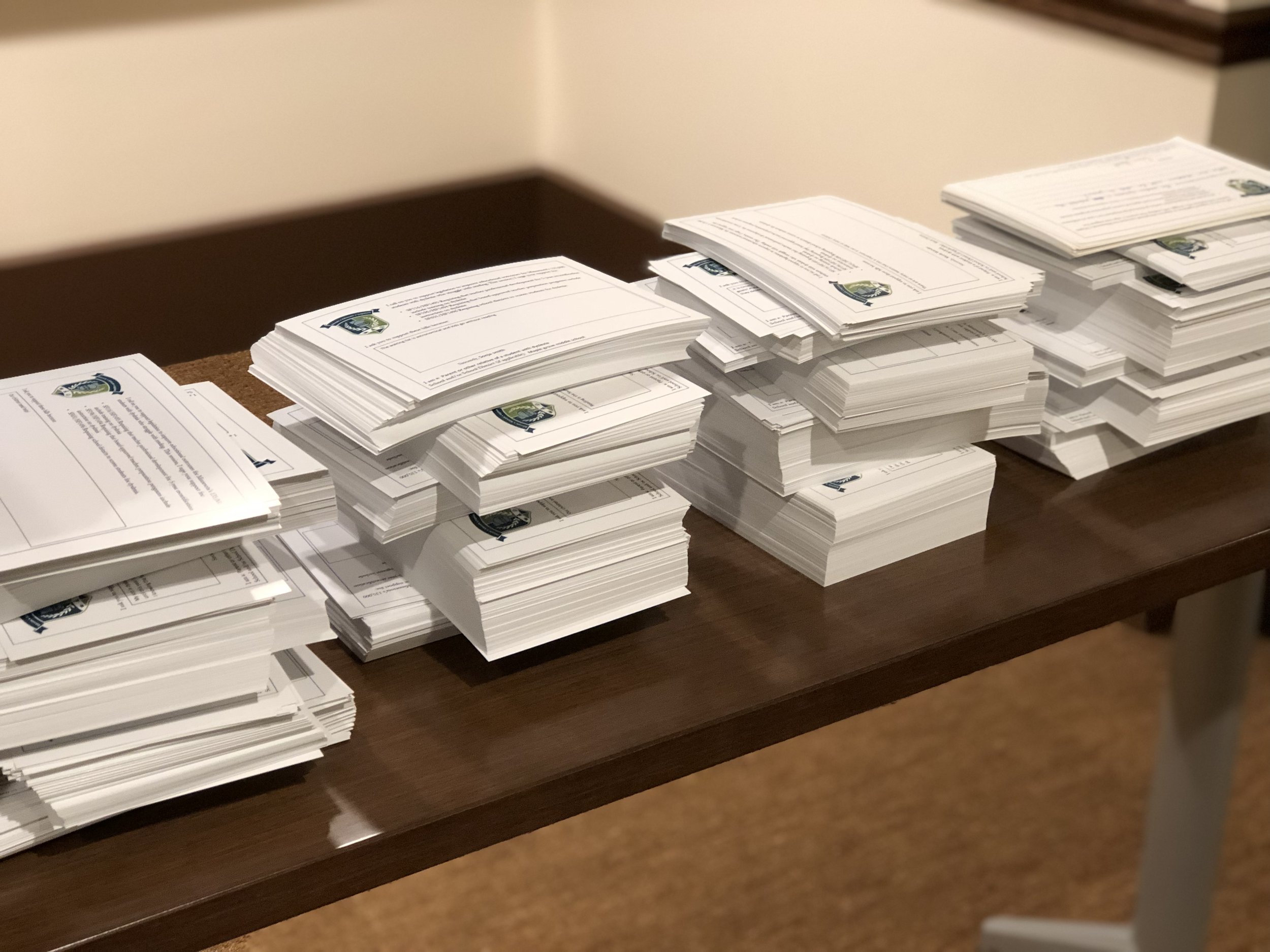 2500+ petitions shared with legislative leaders