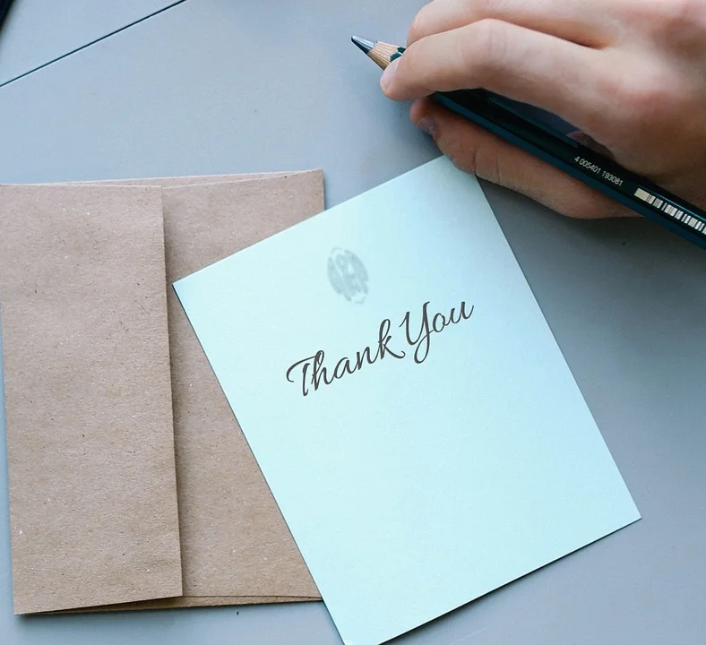 Distinguish Yourself with a Proper Thank You Note