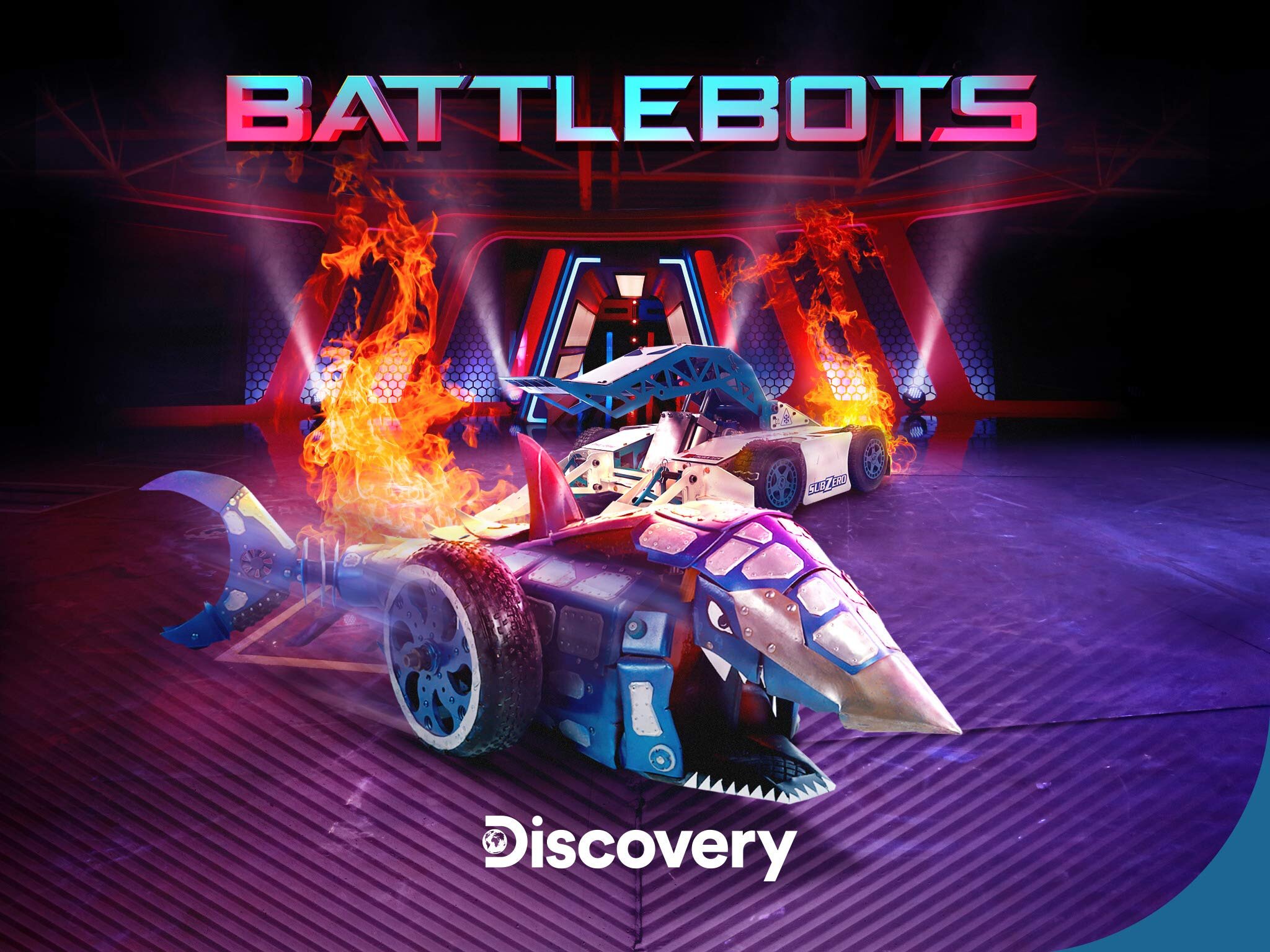 BATTLEBOTS Rally Towel Official Souvenir 2018 Season Discovery Channel 