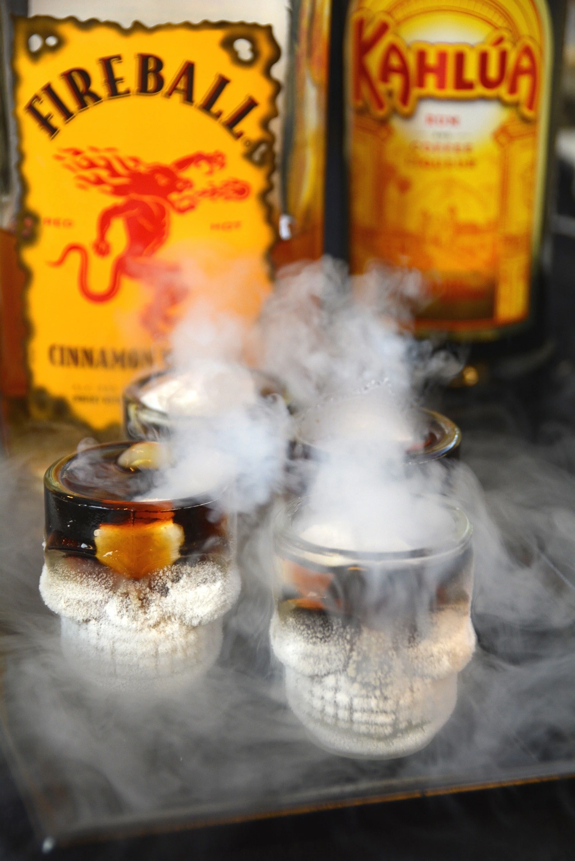Brain Burner Shots with Fireball Whiskey