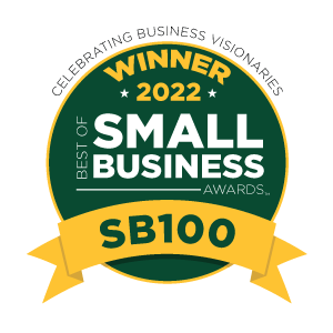 Best of Small Business Winner 2022 SB100