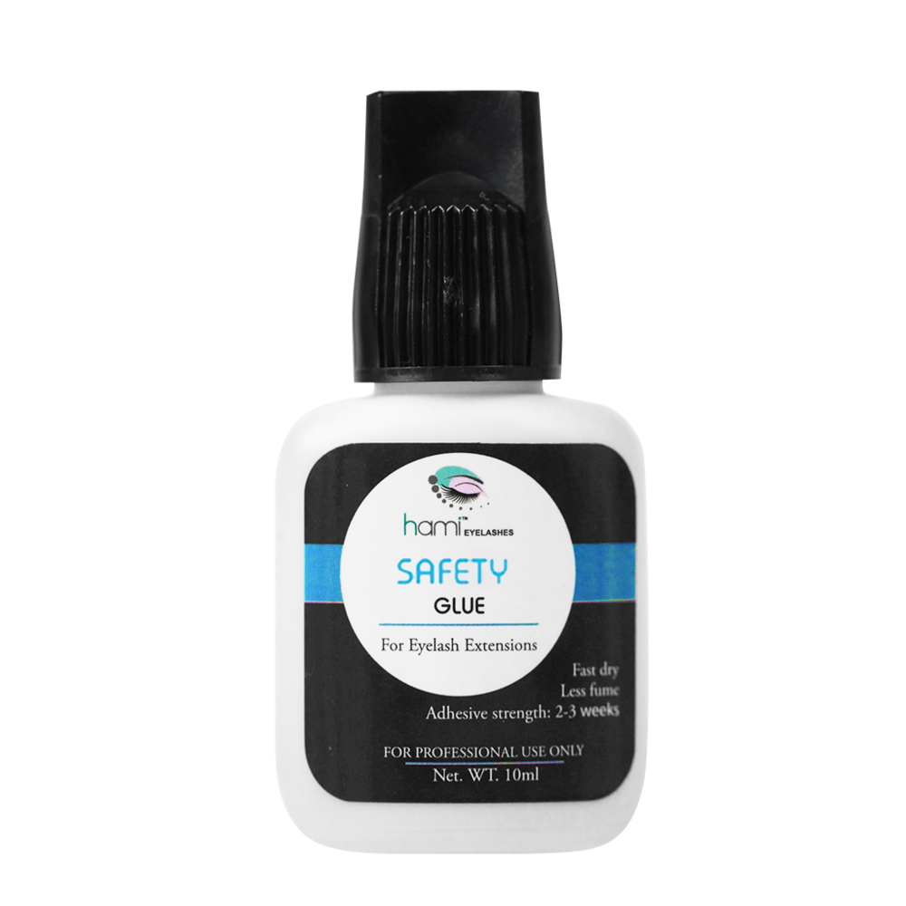 04668 - Safety Glue - 10 ml Sensitive - Black Color - Less irritation, Low fumes. Lasts 2-3 weeks