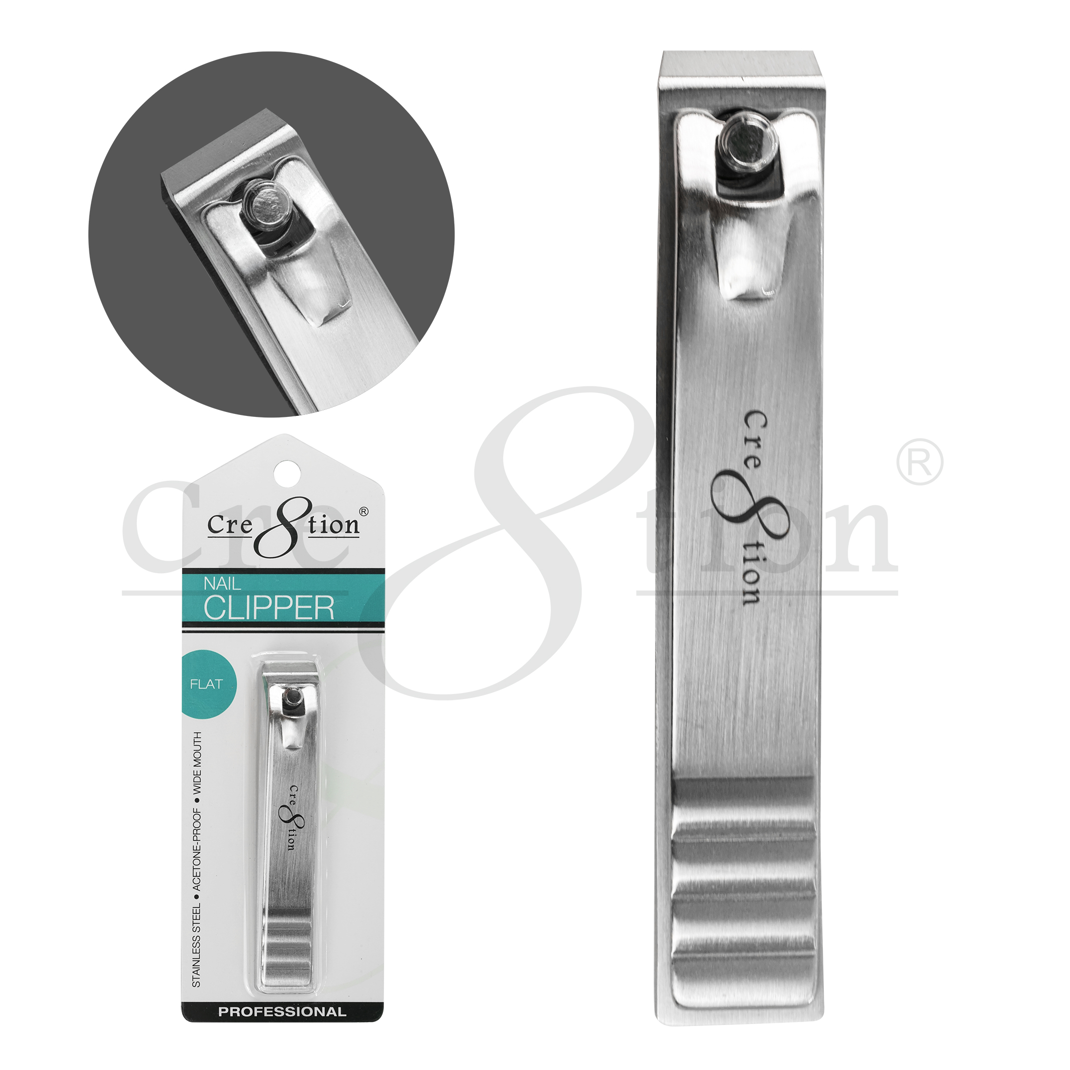 High Quality Stainless Steel 24 pcs/box, 288 pcs/case 16027 - Straight