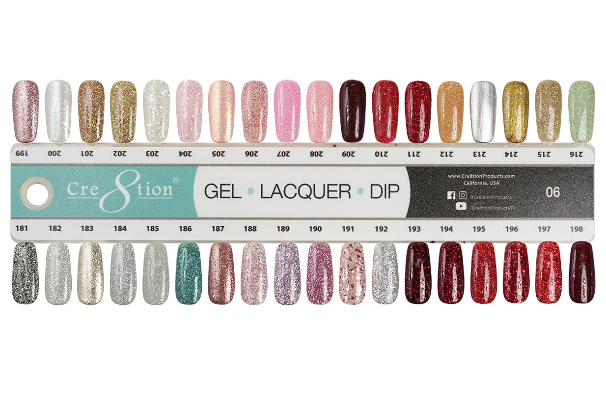 Color # 181 to 216