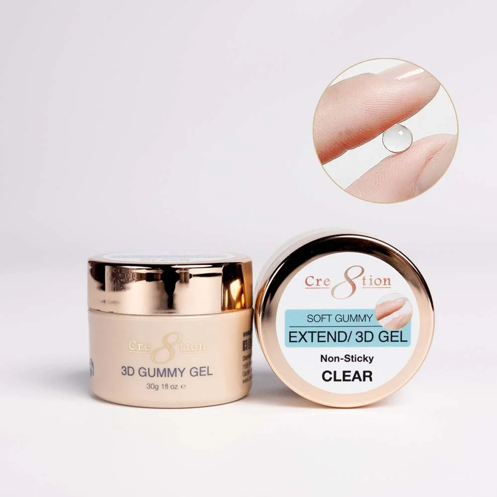 Soft Gummy Extend/ 3D Gel #Clear 30g