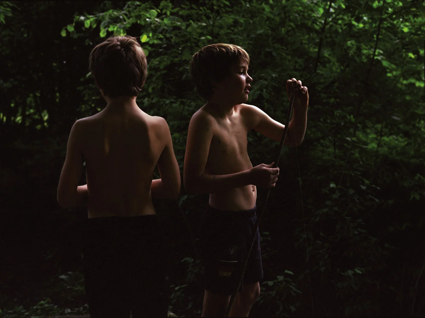 a. bauer boys in the woods.jpg