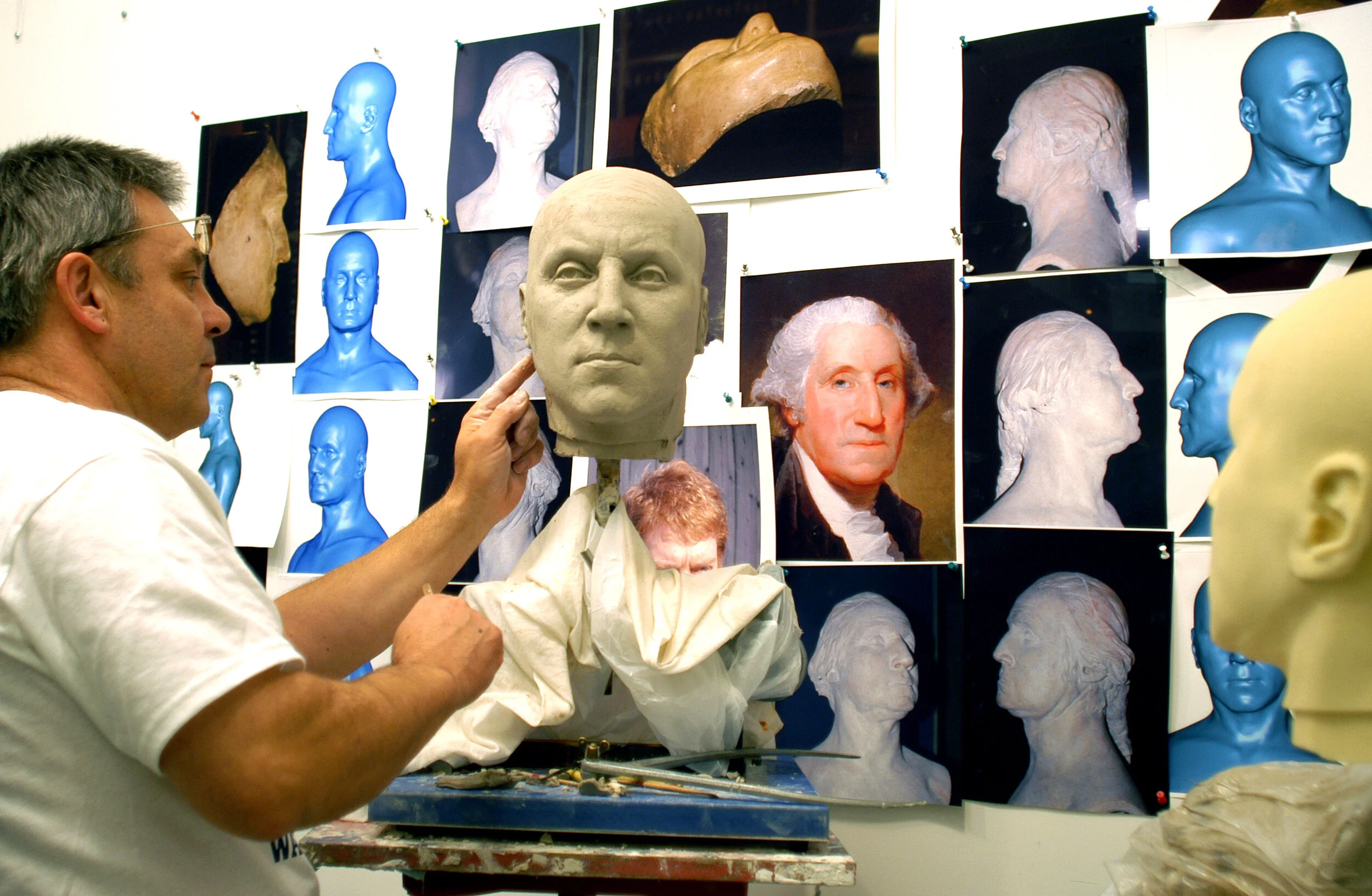 Forensic Washington Portrait