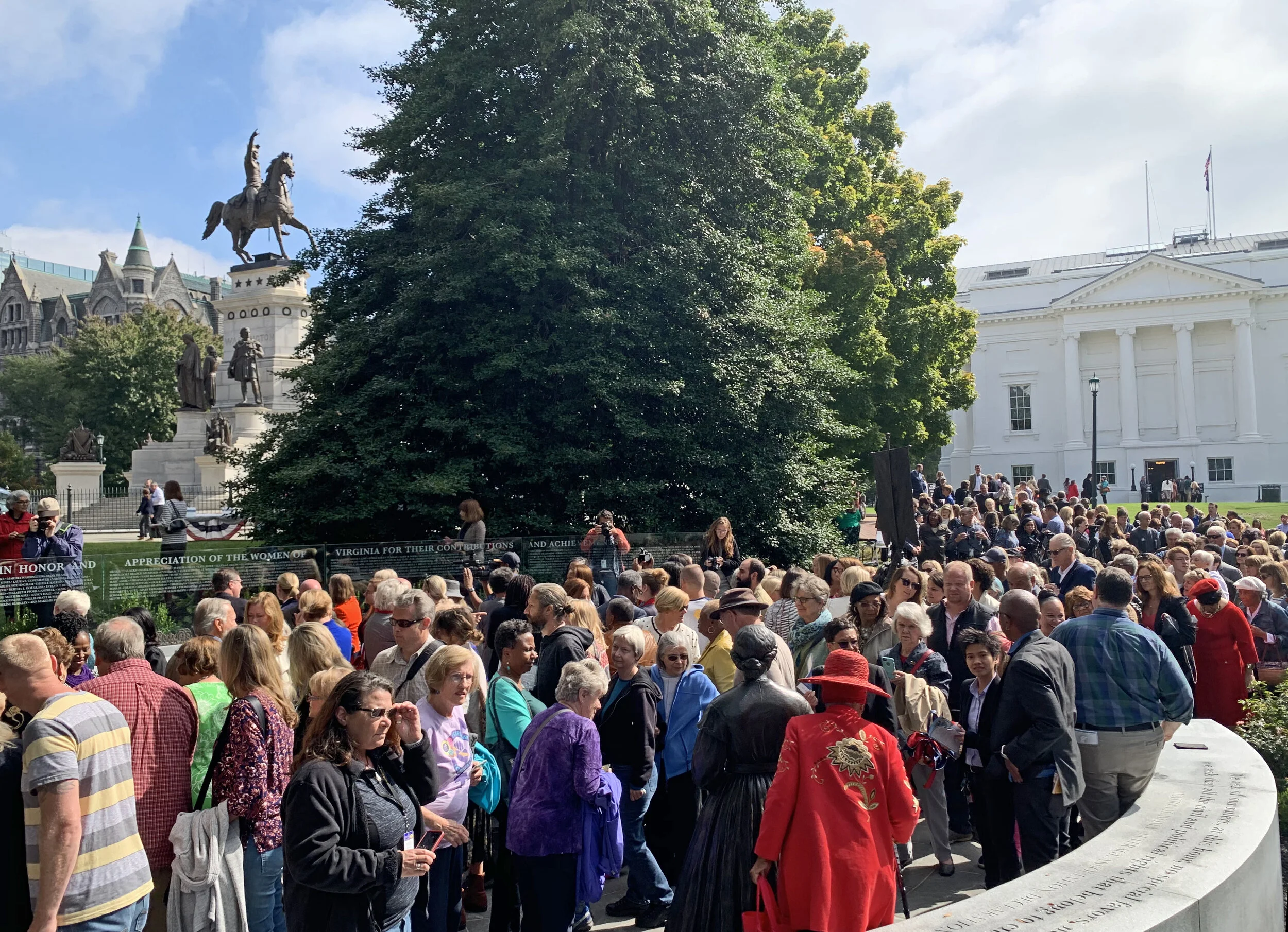 Virginia Women's Monument Opening Day