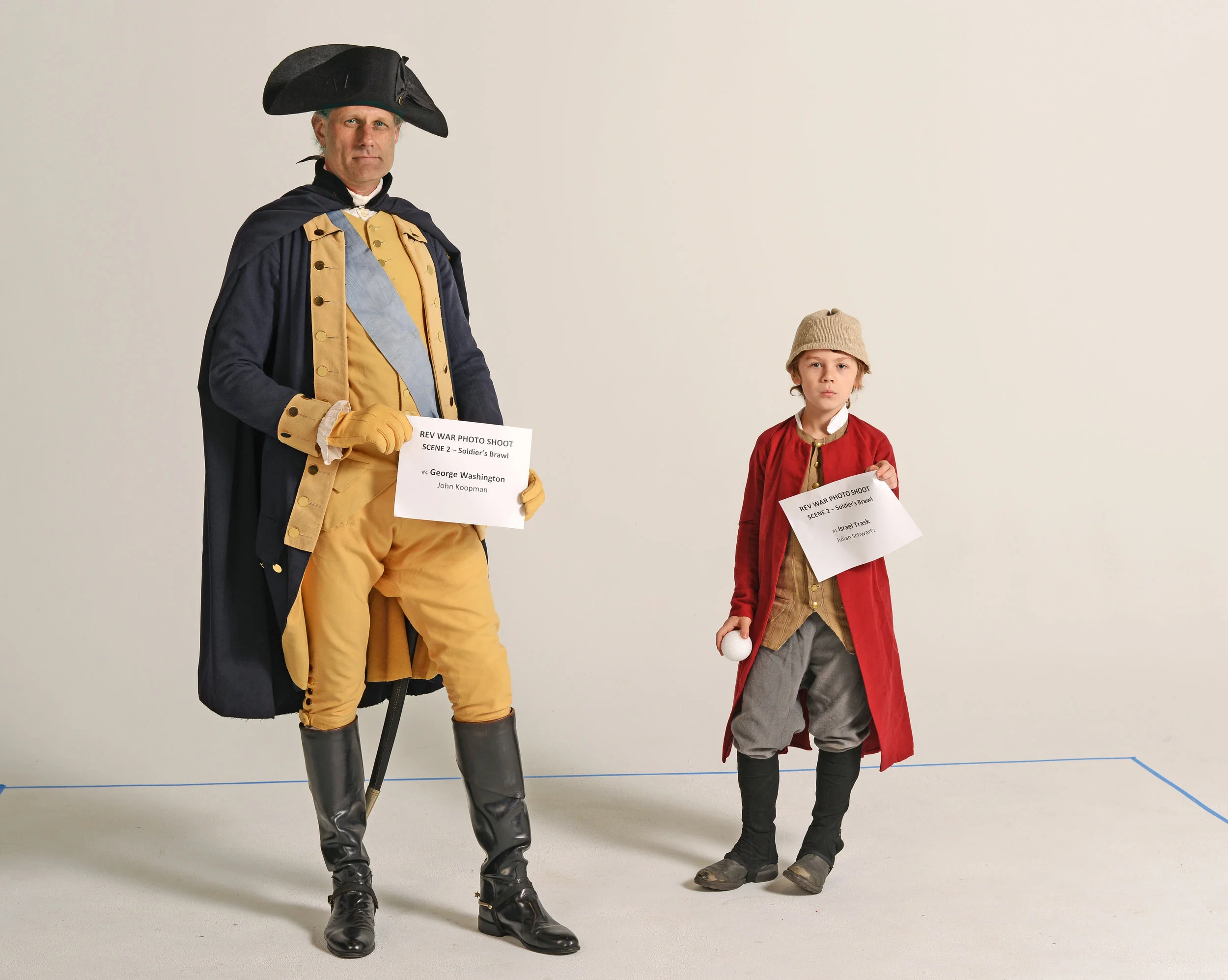 George Washington and Israel Trask