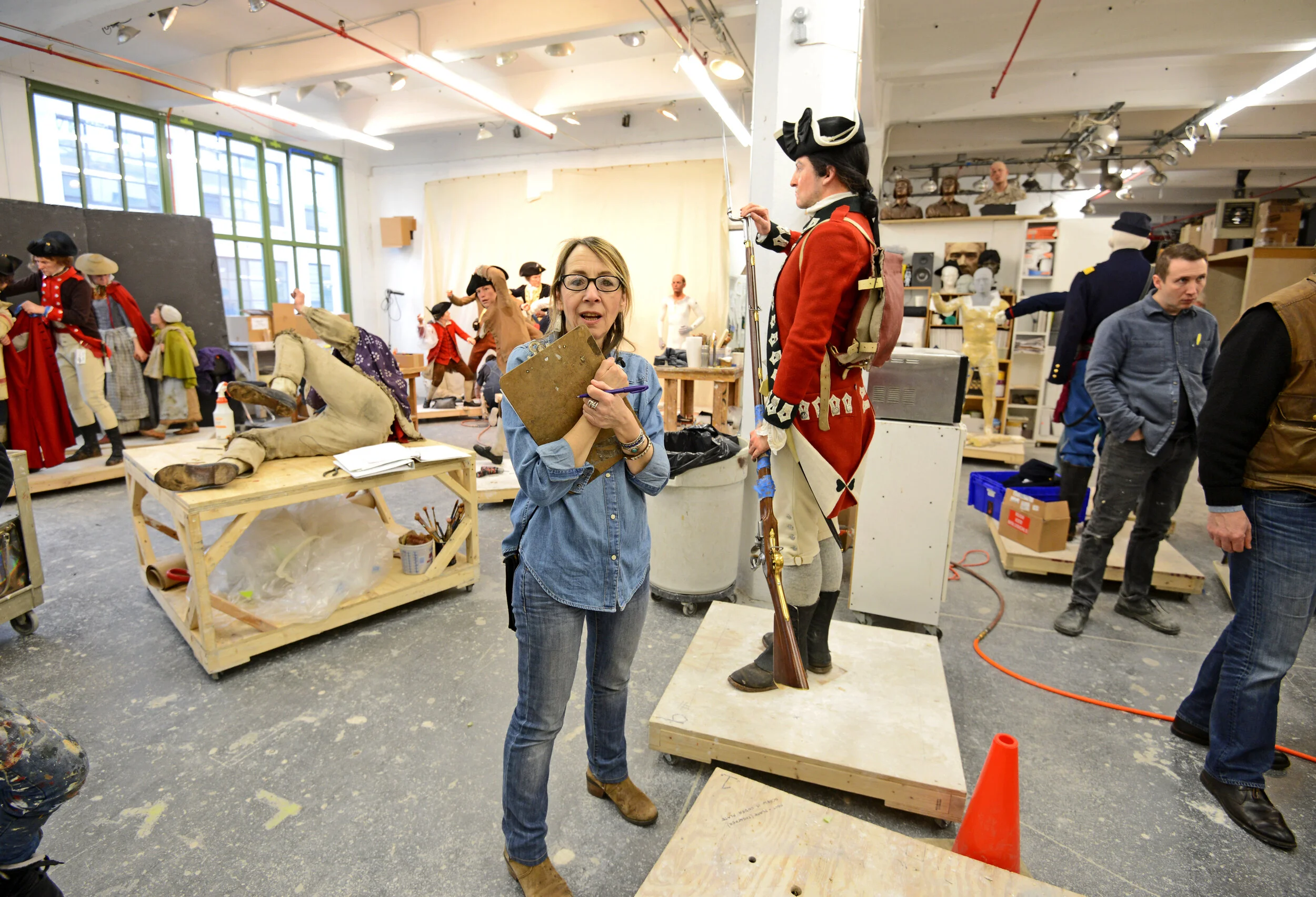 Debra with Clipboard