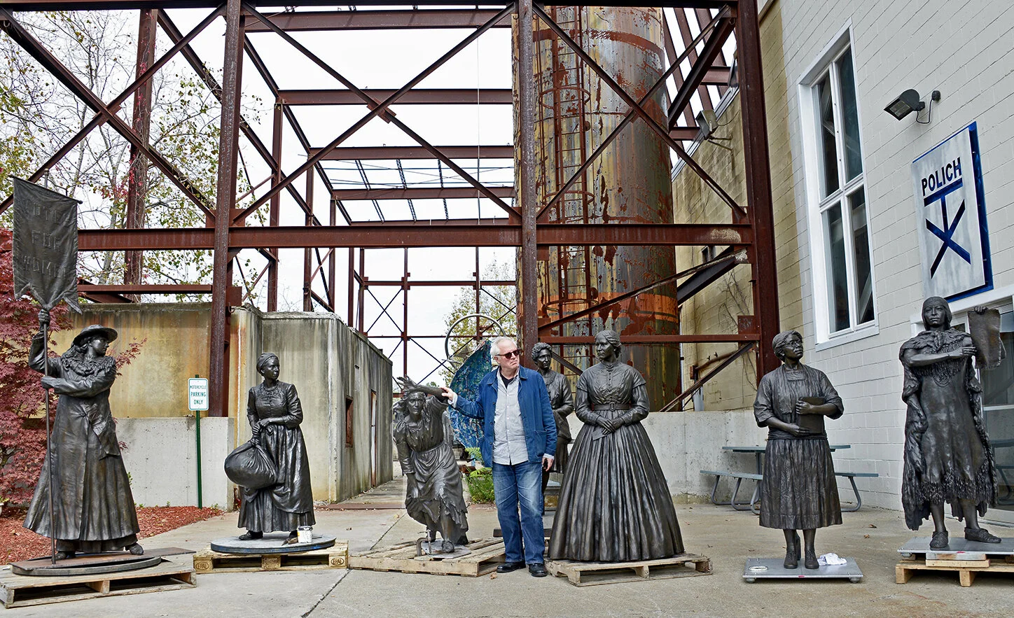 Virginia Women's Monument Sculptures