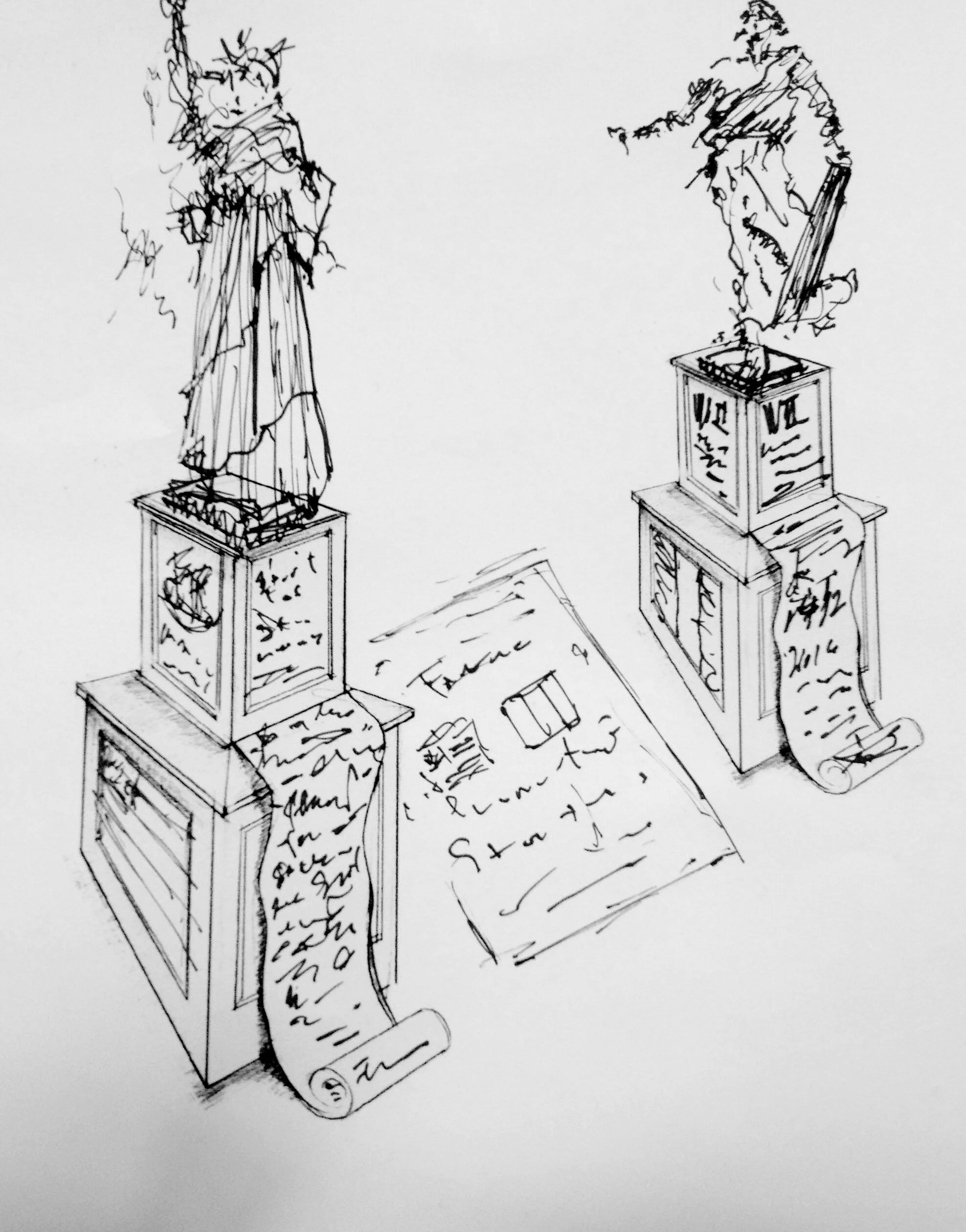 Monument Concept Design - Paris, FR