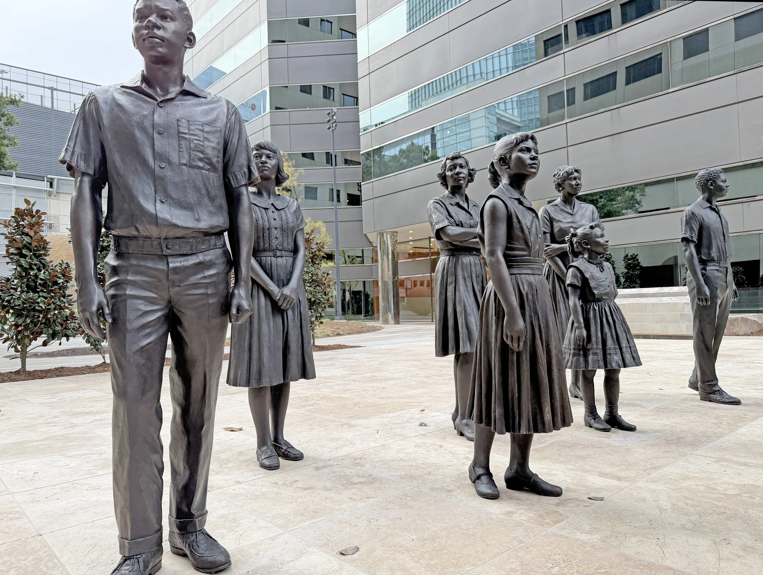 Clara Luper National Sit-in Plaza Monument, Oklahoma City, OK