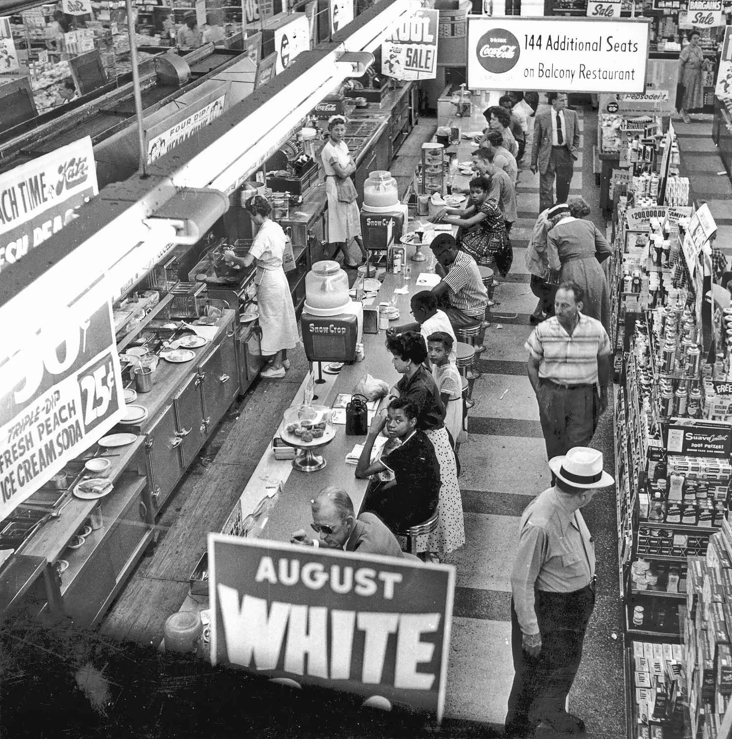 Clara Luper Sit-in 1958