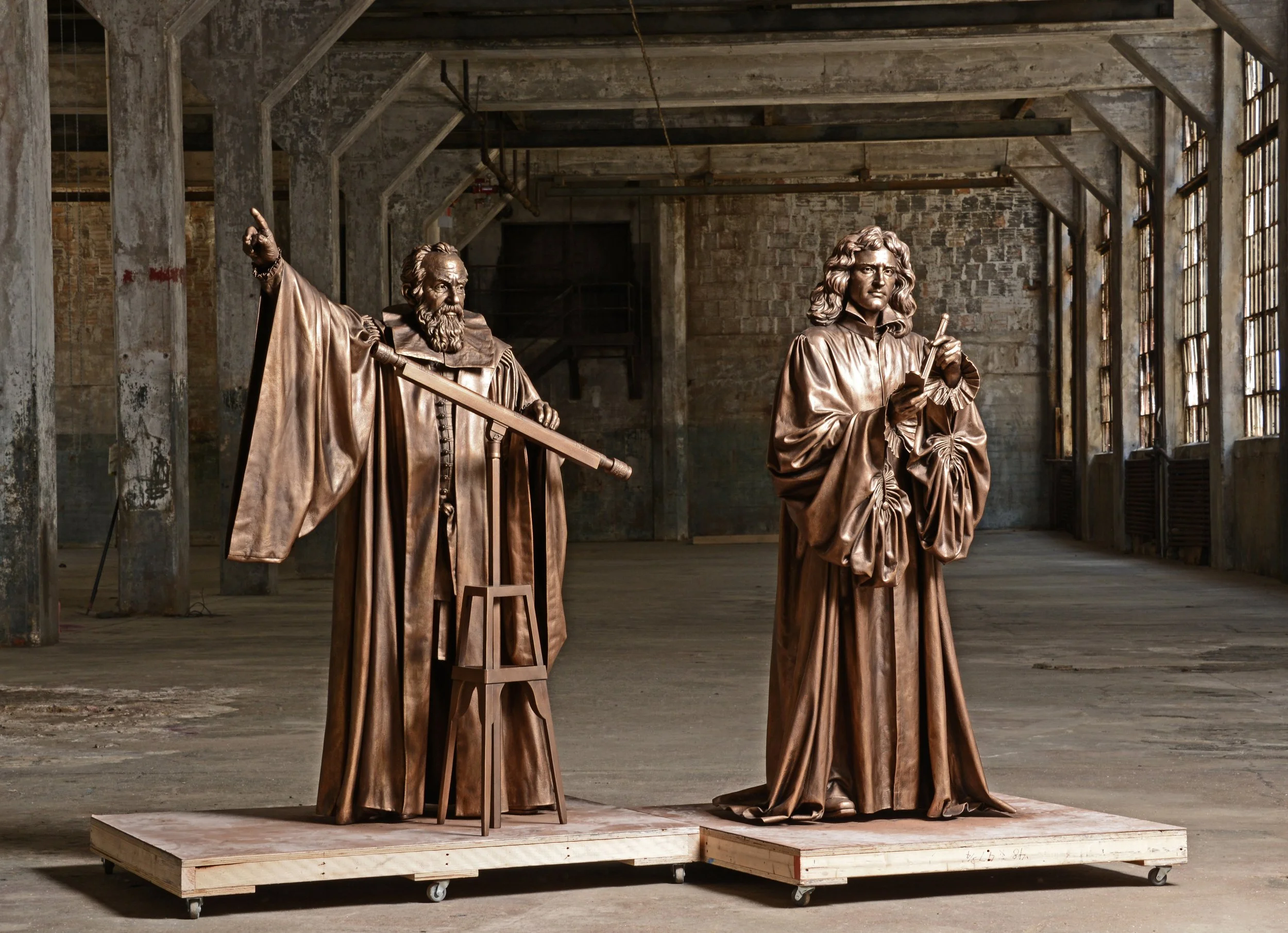 Galileo and Newton for the Museum of the Bible, Washington, D.C.