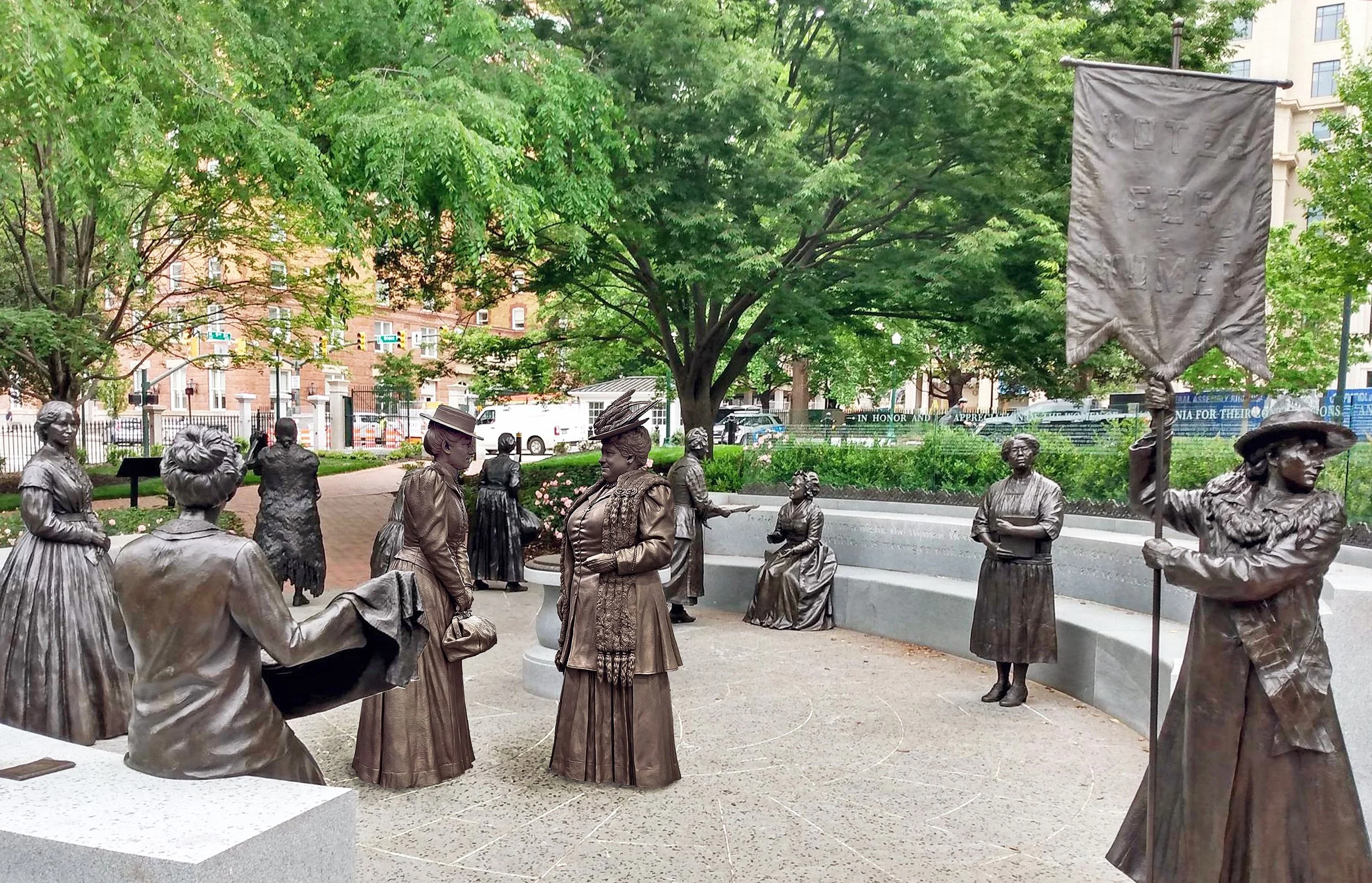 The Virginia Women's Monument, Richmond, VA