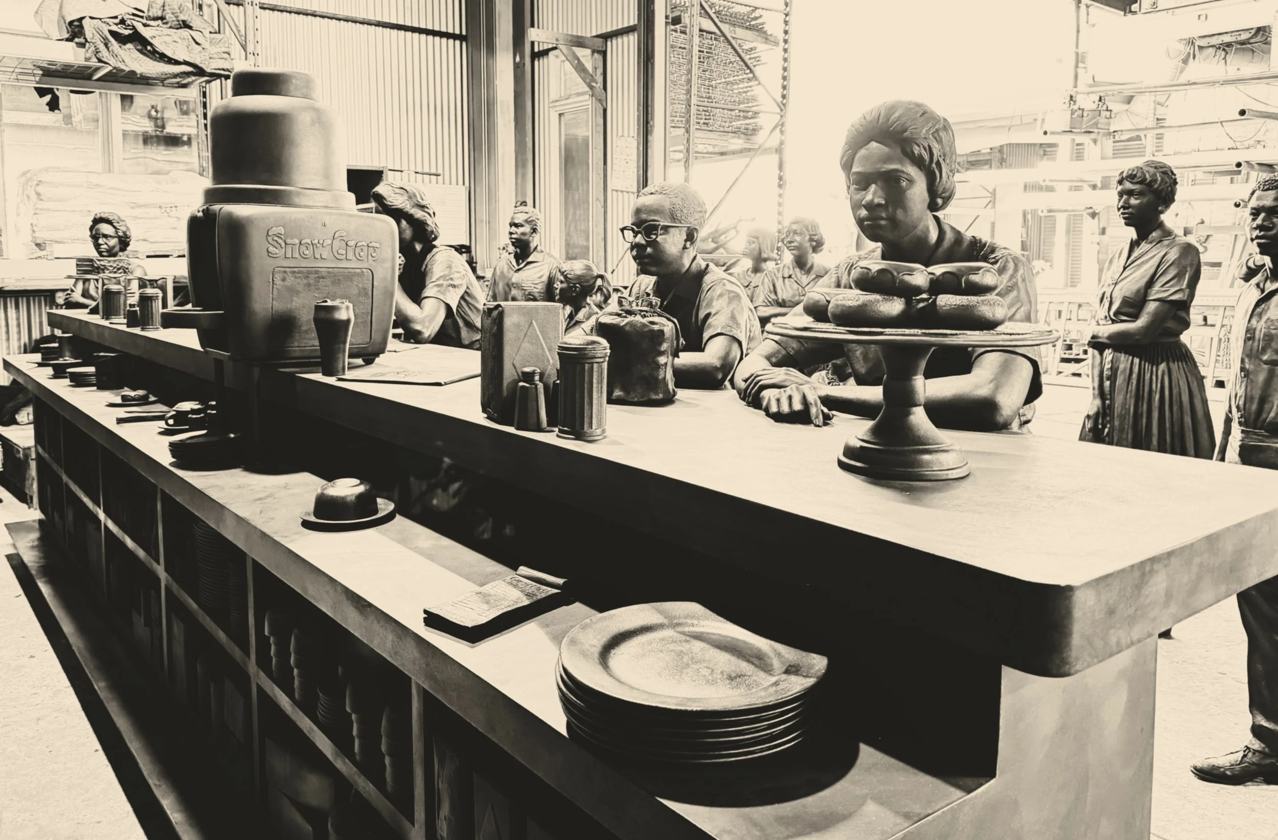 Clara Luper Lunch Counter-Foundry View