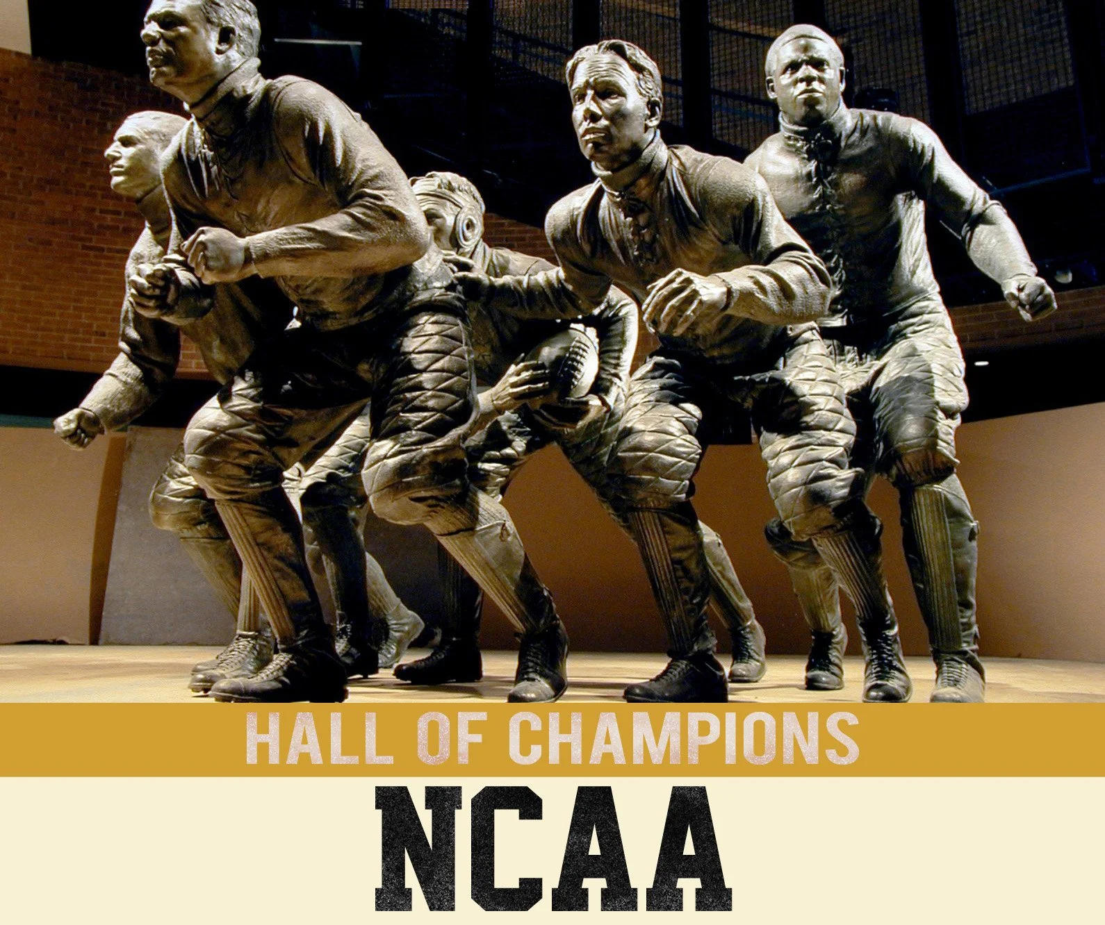 The Flying Wedge-NCAA Hall of Champions, Indianapolis, IN