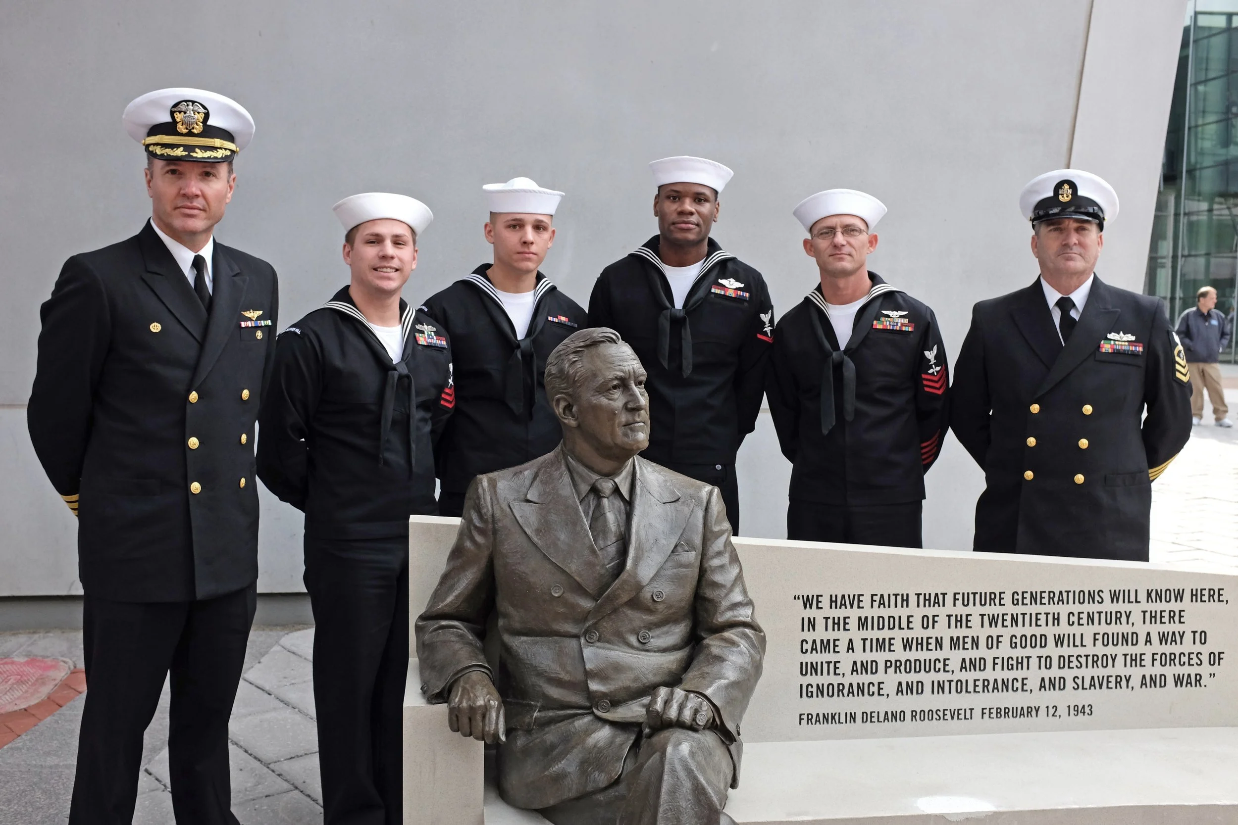 Franklin D. Roosevelt-The National WWII Museum, New Orleans, LA