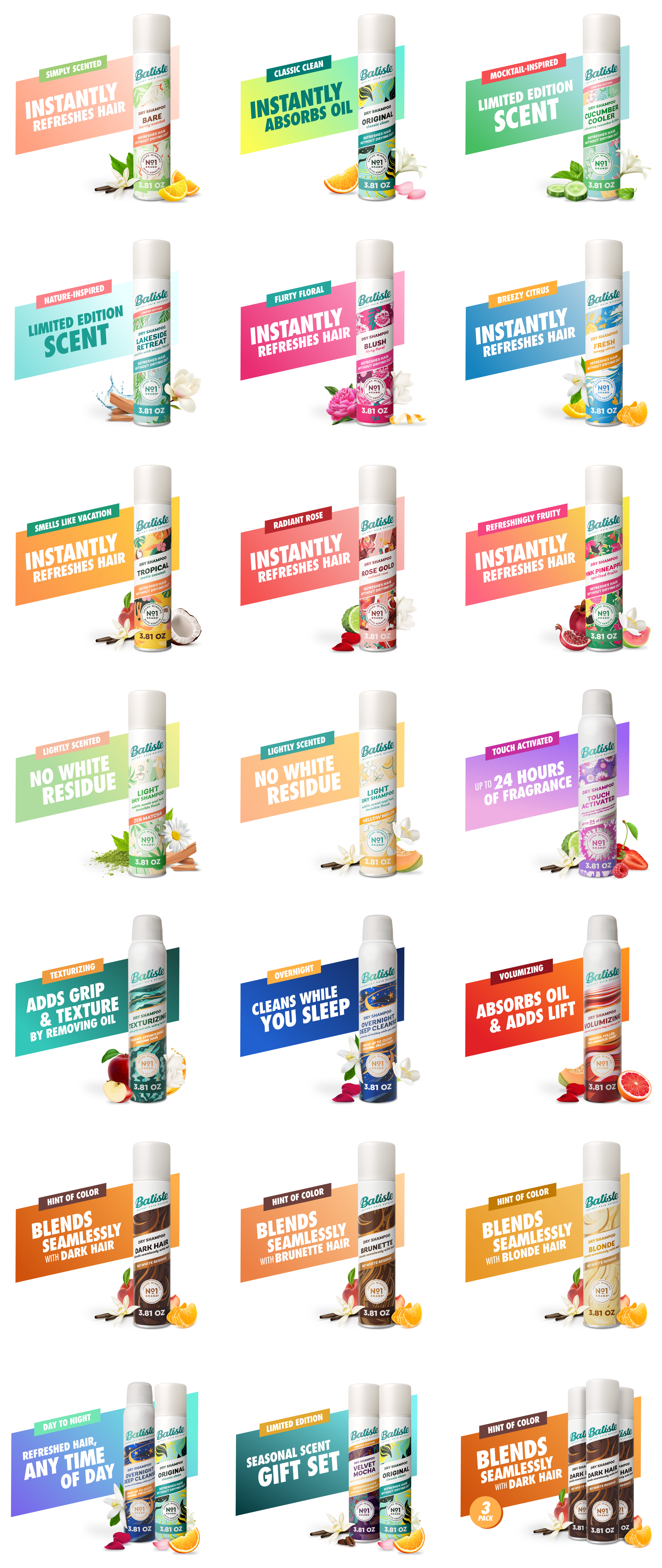 Batiste e-commerce hero image collection.