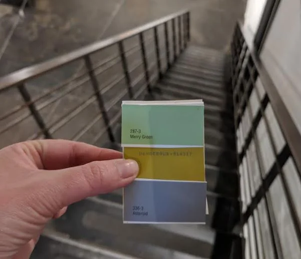 Paint Chip Poetry Workshop at ReCreative Denver