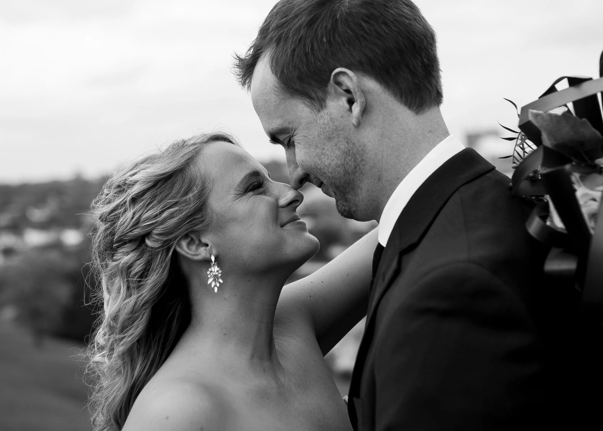 Erin & Guerin’s Modern Glitz & Glam Wedding