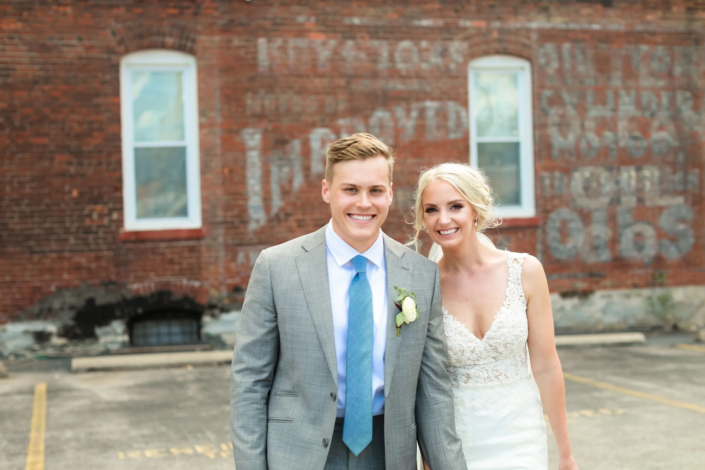Kelsey &amp; Joel’s Romantic, Dusty Blue Wedding at 2016 Main Event Space