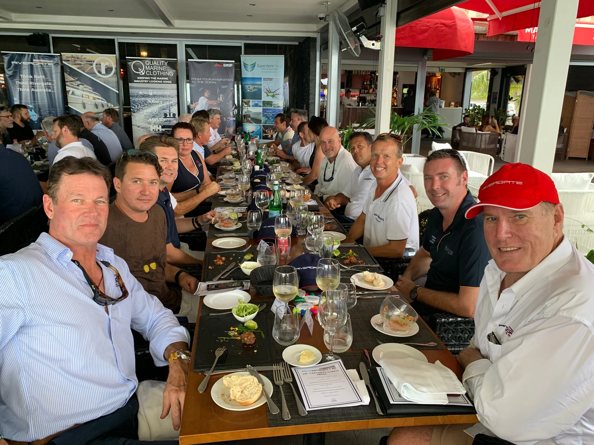 Rivergate Captains’ lunch.