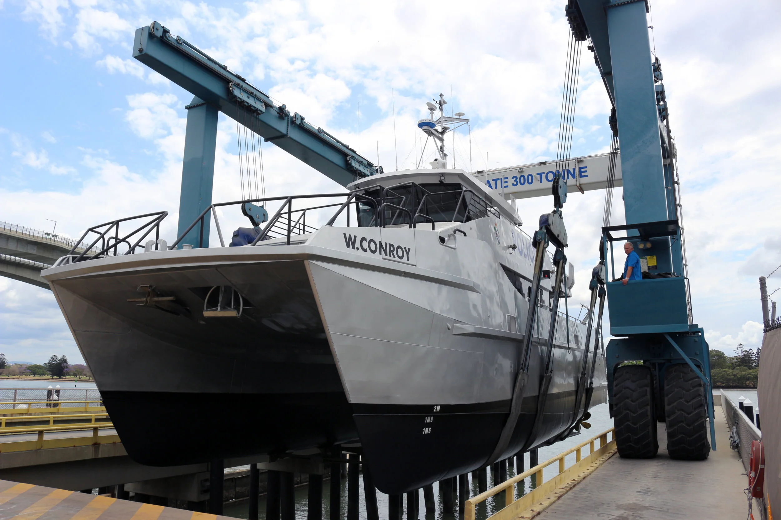 Police Vessels rejuvenated at Rivergate