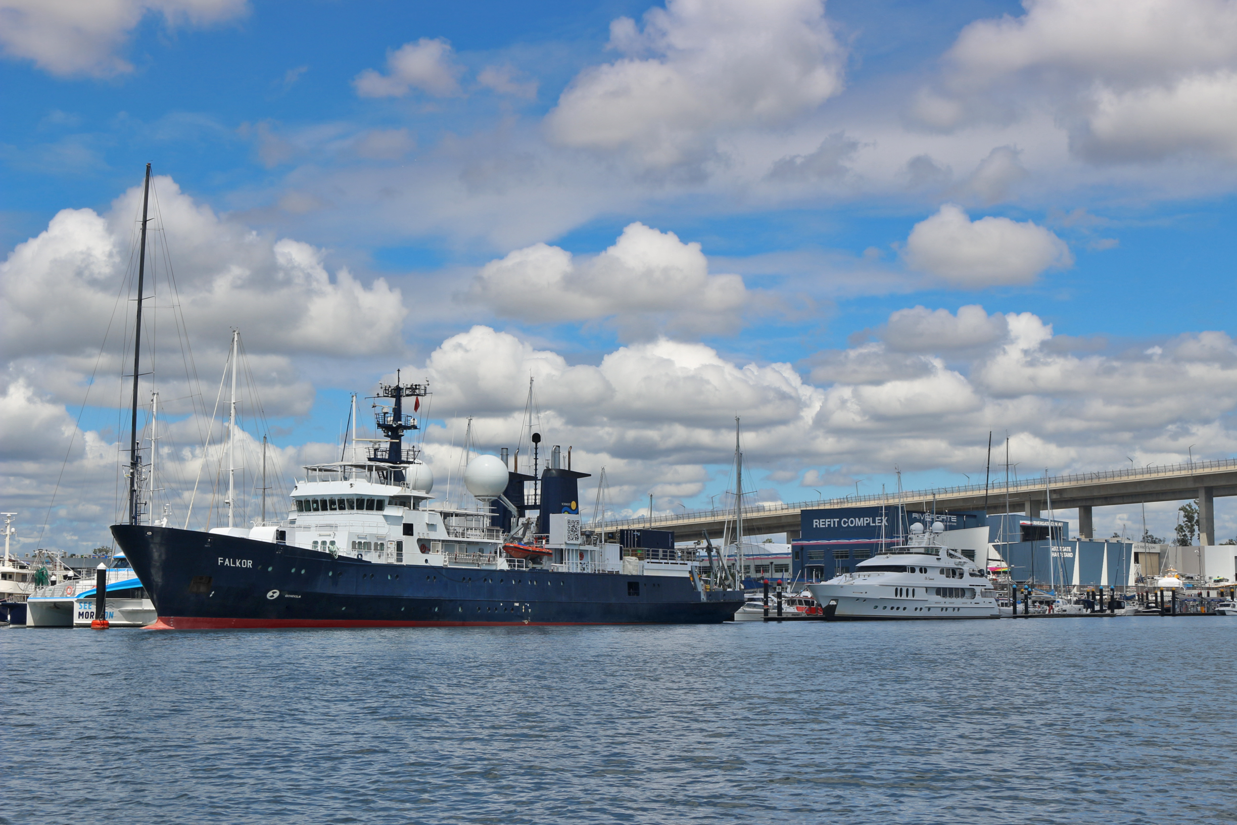Scientific research vessel chooses Rivergate for vital safety and equipment maintenance 