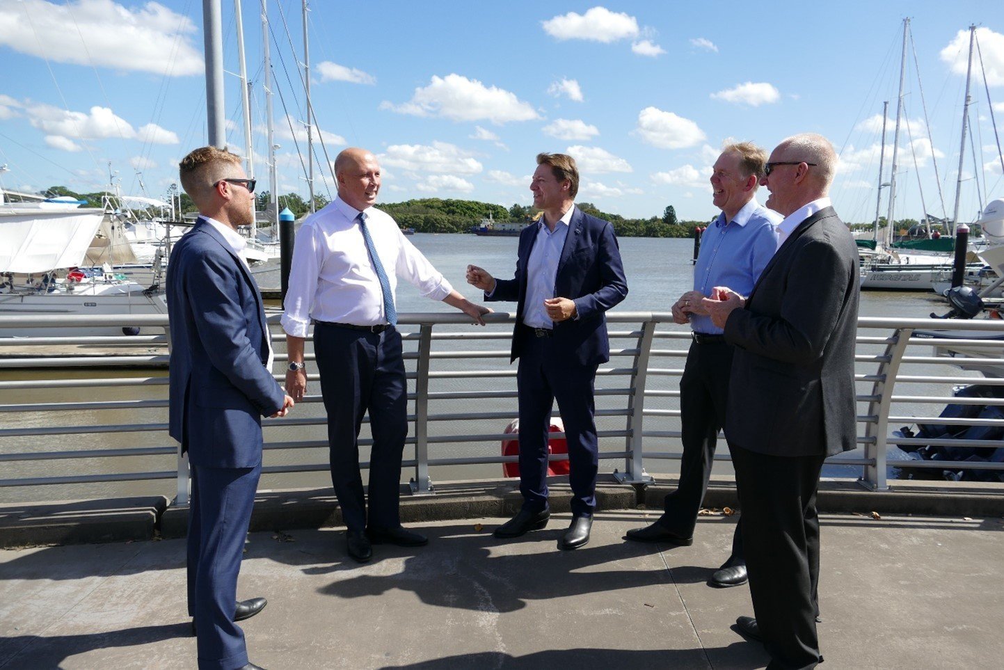 Defence Minister briefed on Rivergate expansion plans