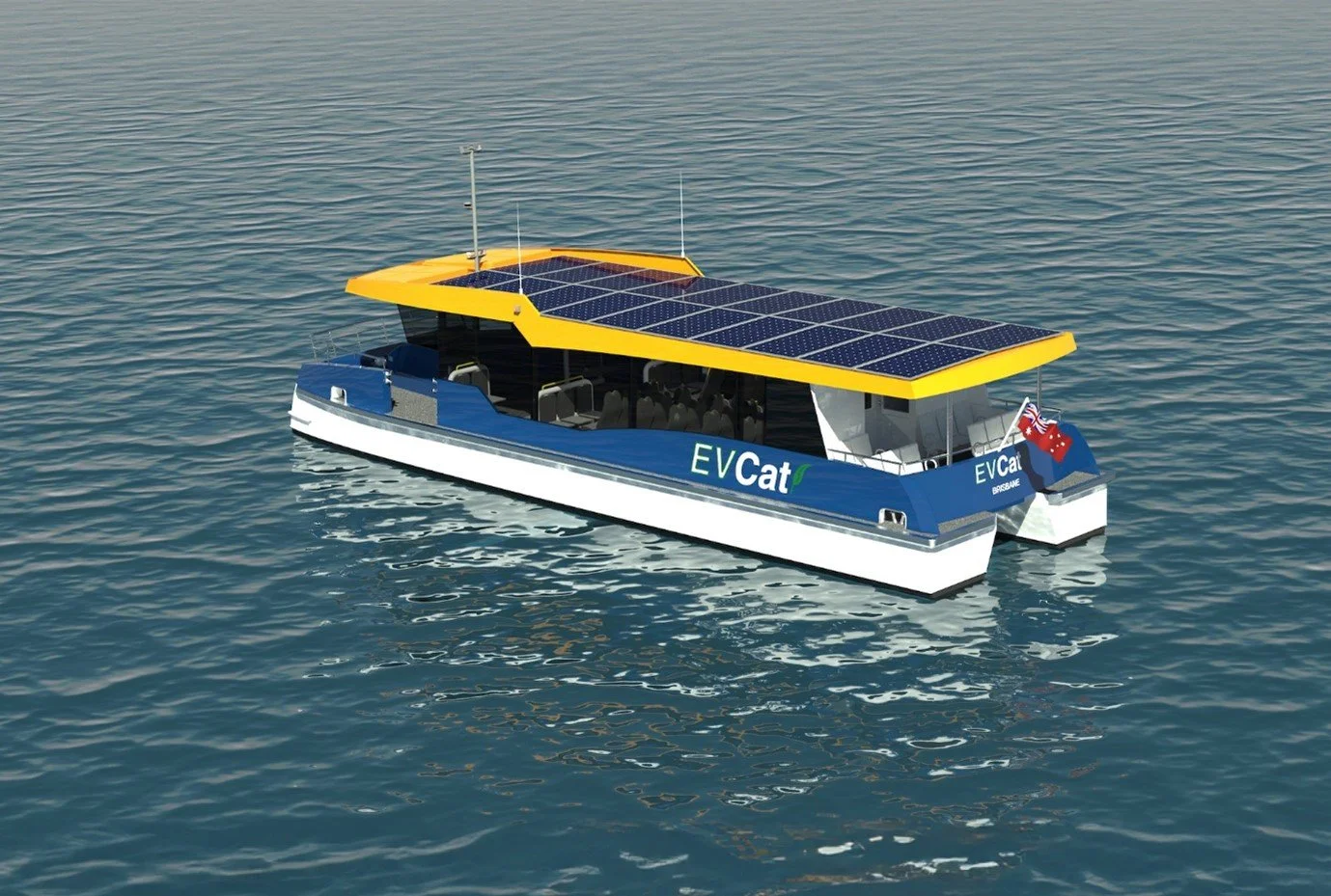 Brisbane leads the charge in electric ferry race