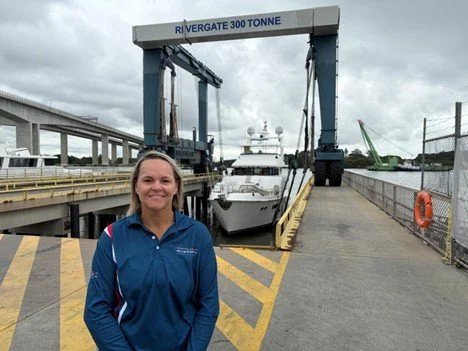 Driving safety at Rivergate Marina and Shipyard