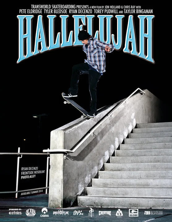 RYAN DECENZO HALLELUJAH POSTER/AD