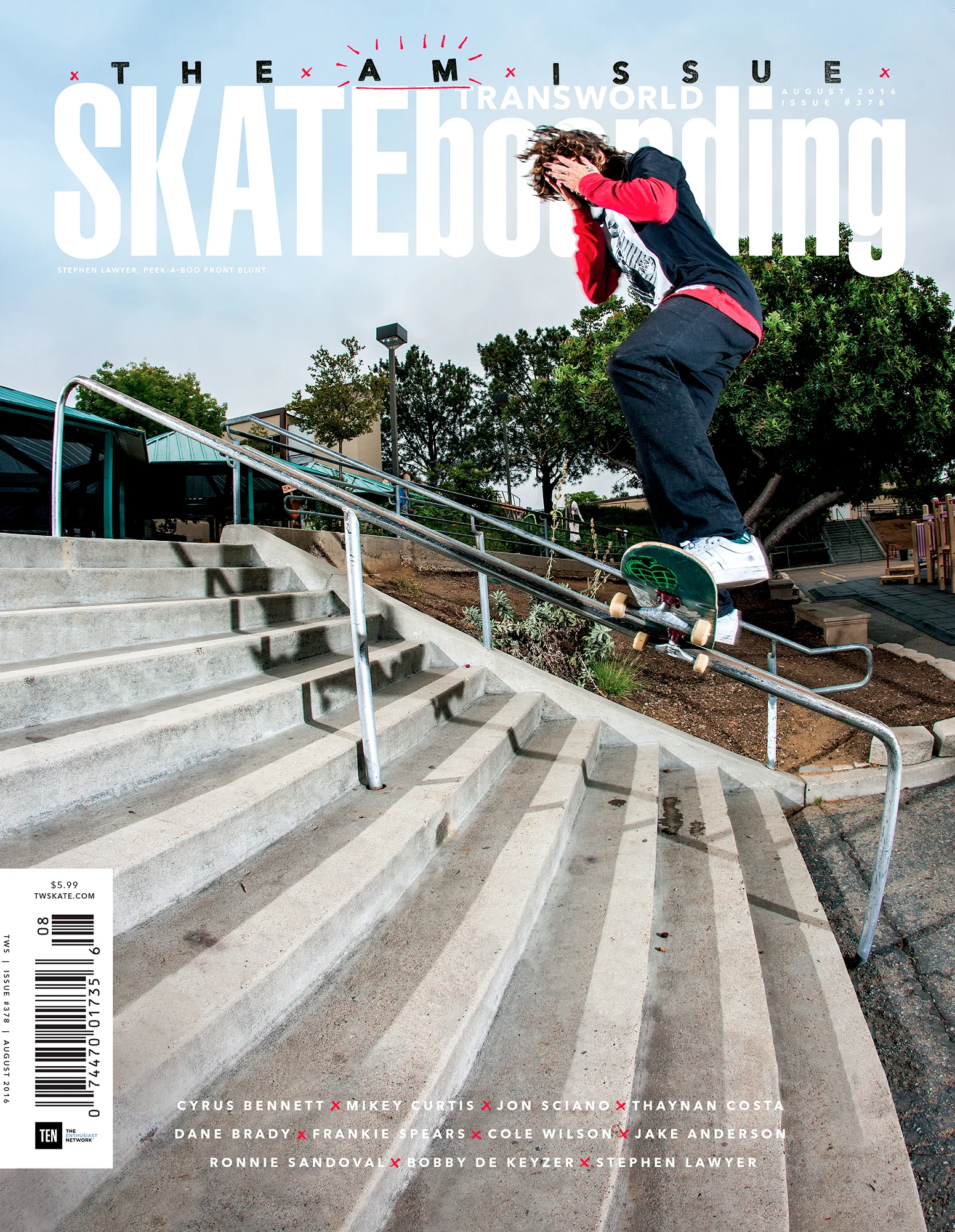 STEPHEN LAWYER, TWS COVER