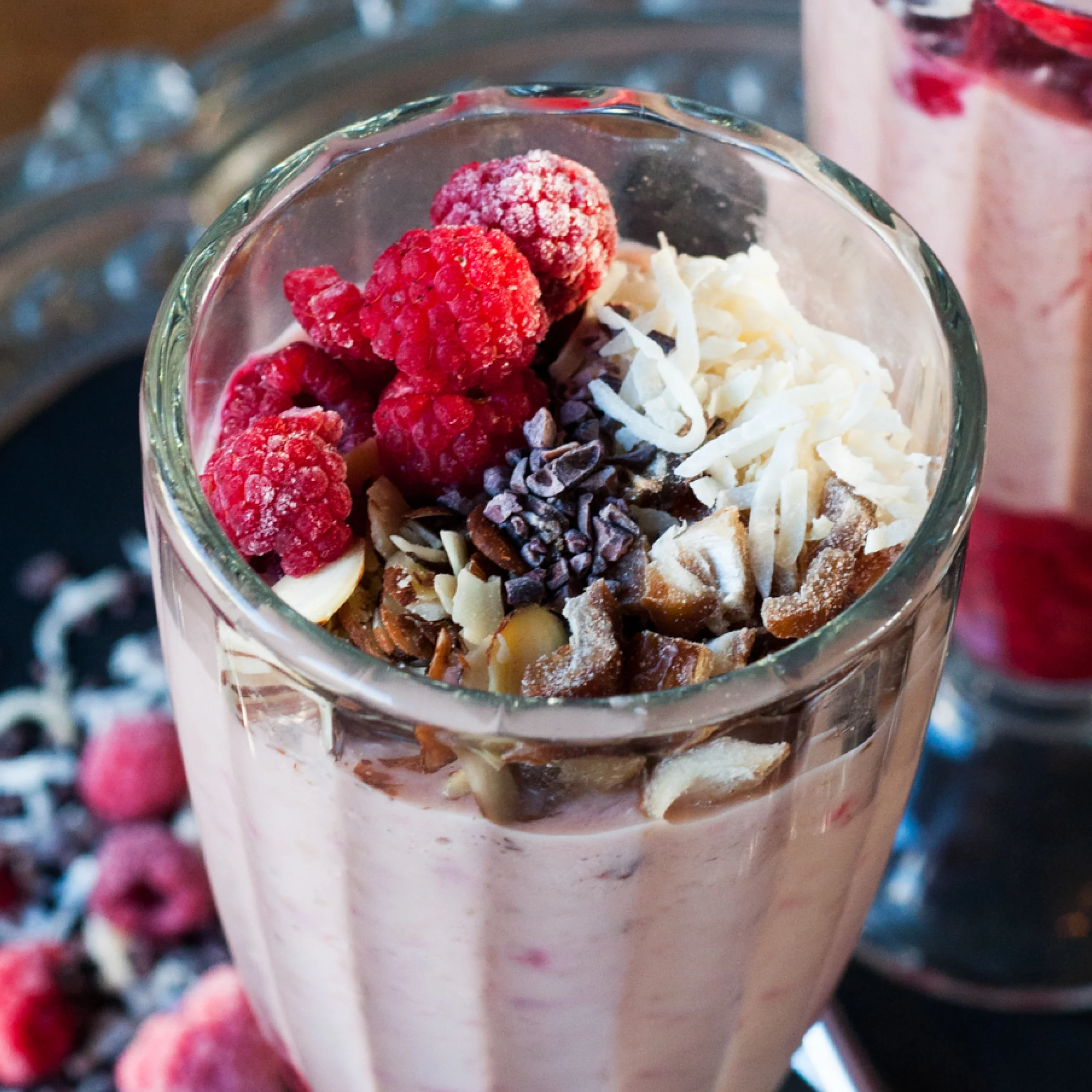BESTOW RASPBERRY SMOOTHIE PARFAIT