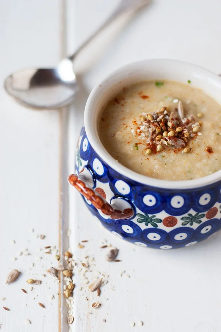ROAST CAULIFLOWER SOUP