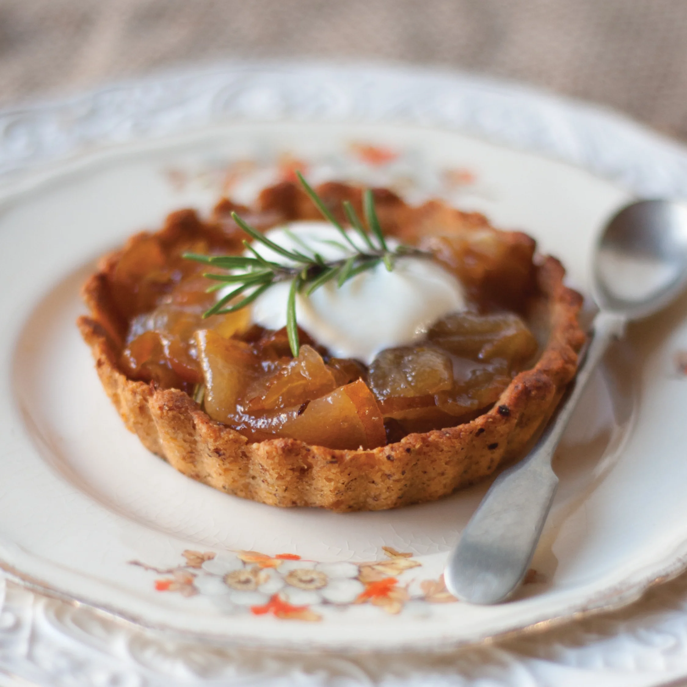 PEAR & MANUKA HONEY TARTS