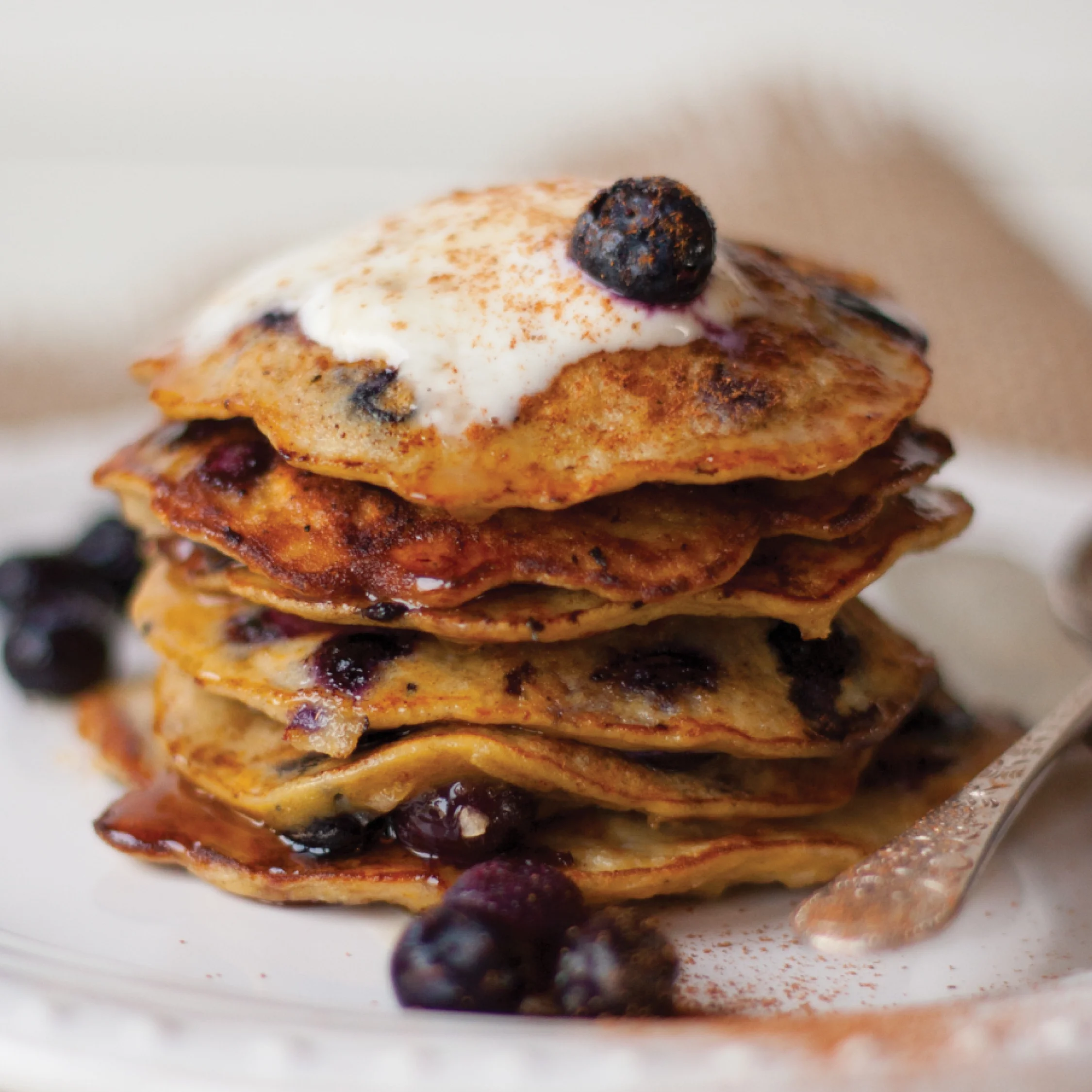 BANANA, BLUEBERRY HOTCAKES | GLUTEN FREE