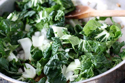 WILTED ASIAN GREENS RECIPE