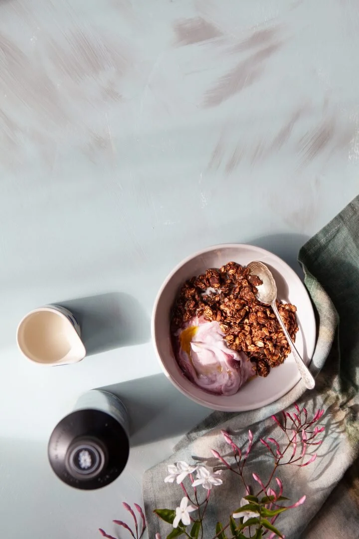 Recipe: Crispy Chocolate &amp; Tahini Granola