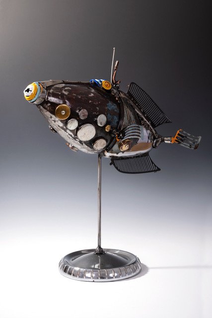 Trigger Fish 61 x 65 x 30 cm