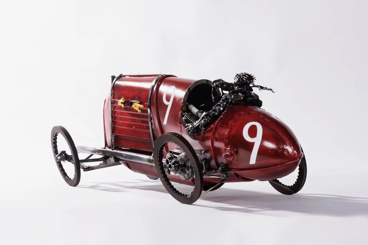 "Fiat No. 9" one off sculpture