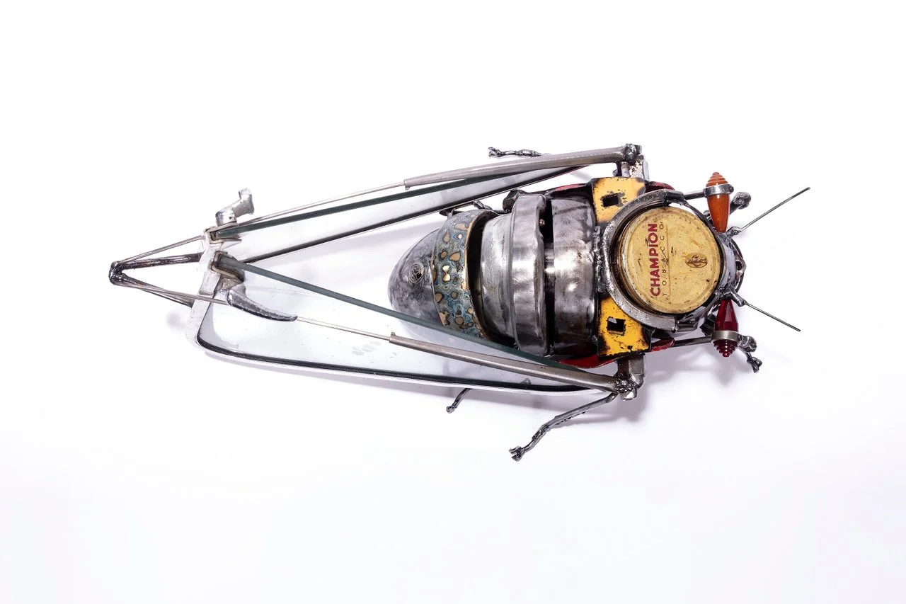 "Cicada" sculpture