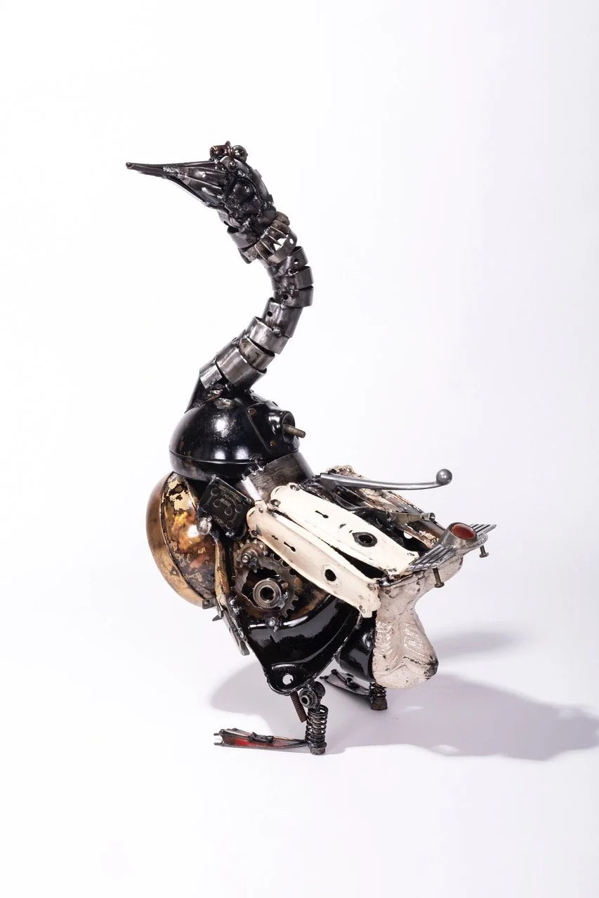 "Golden Goose" Sculpture