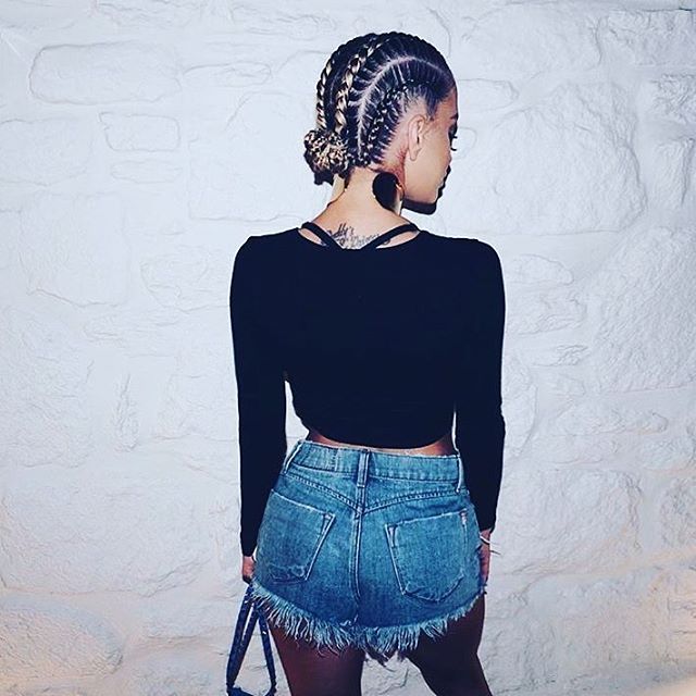 #throwback to #Mykonos #braids #wetlook #up #summer #summerhair #reecewalkerhair