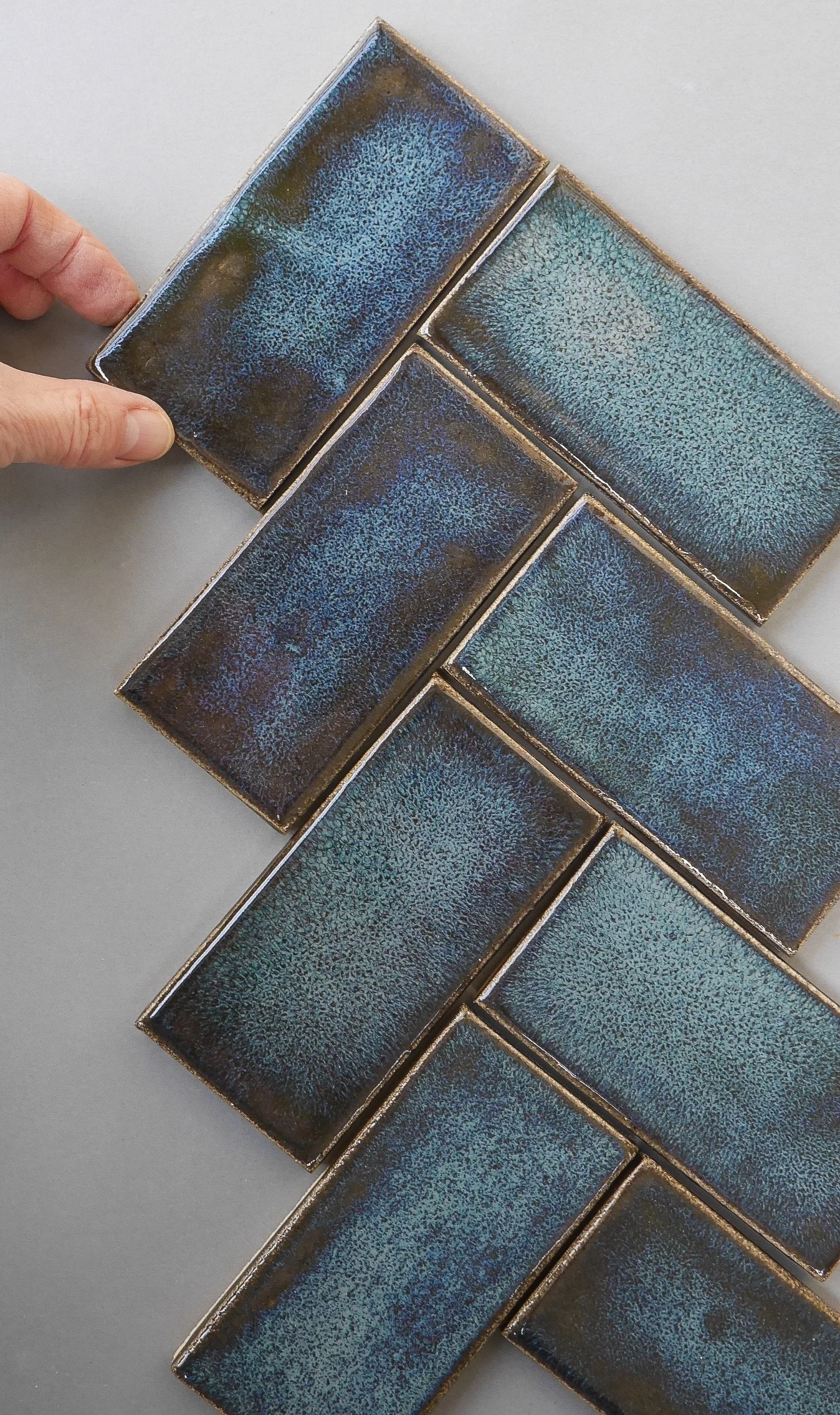 Herringbone, Night, 2 x 4