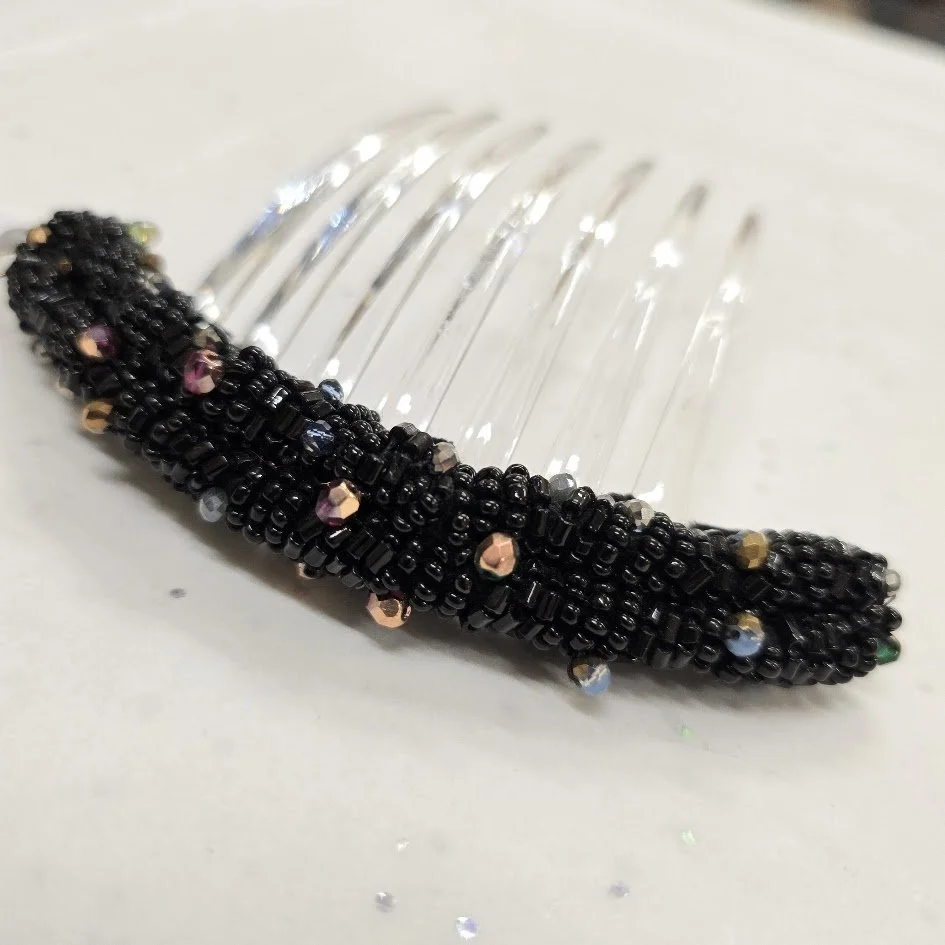 art deco comb