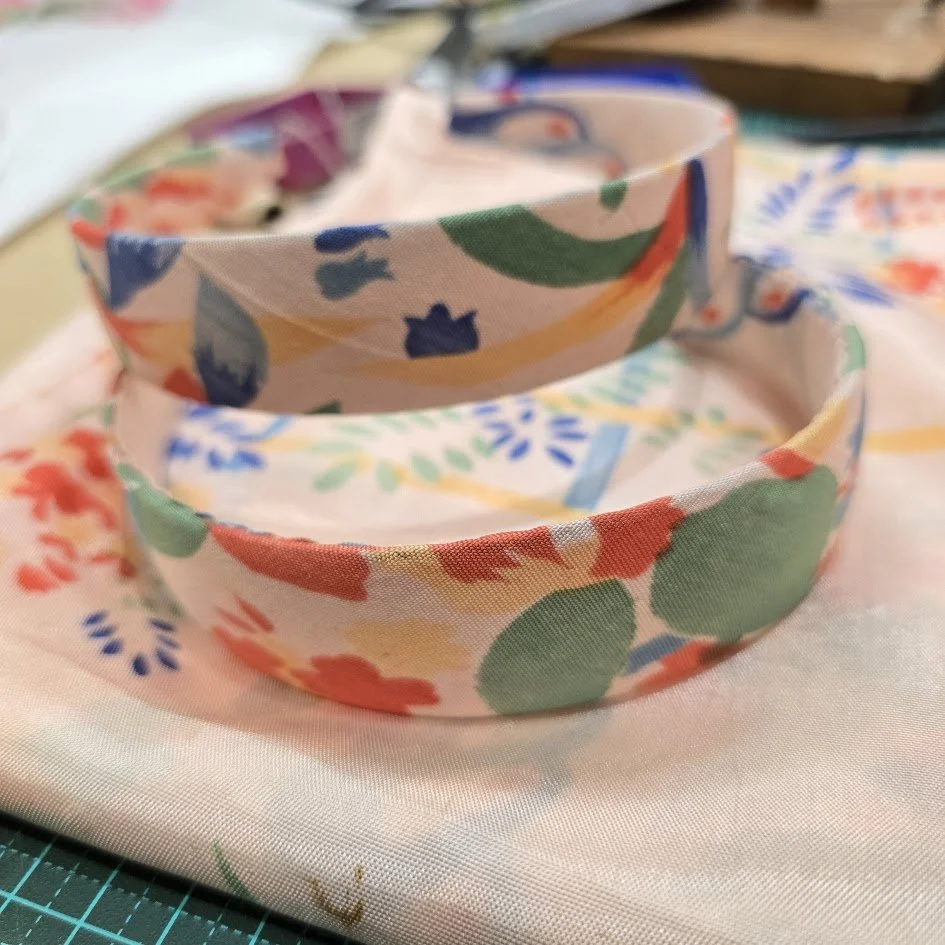 everyday headband vintage silk