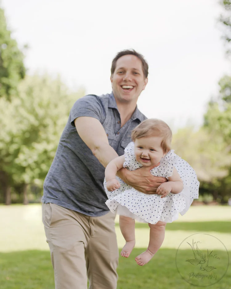 playing with dad